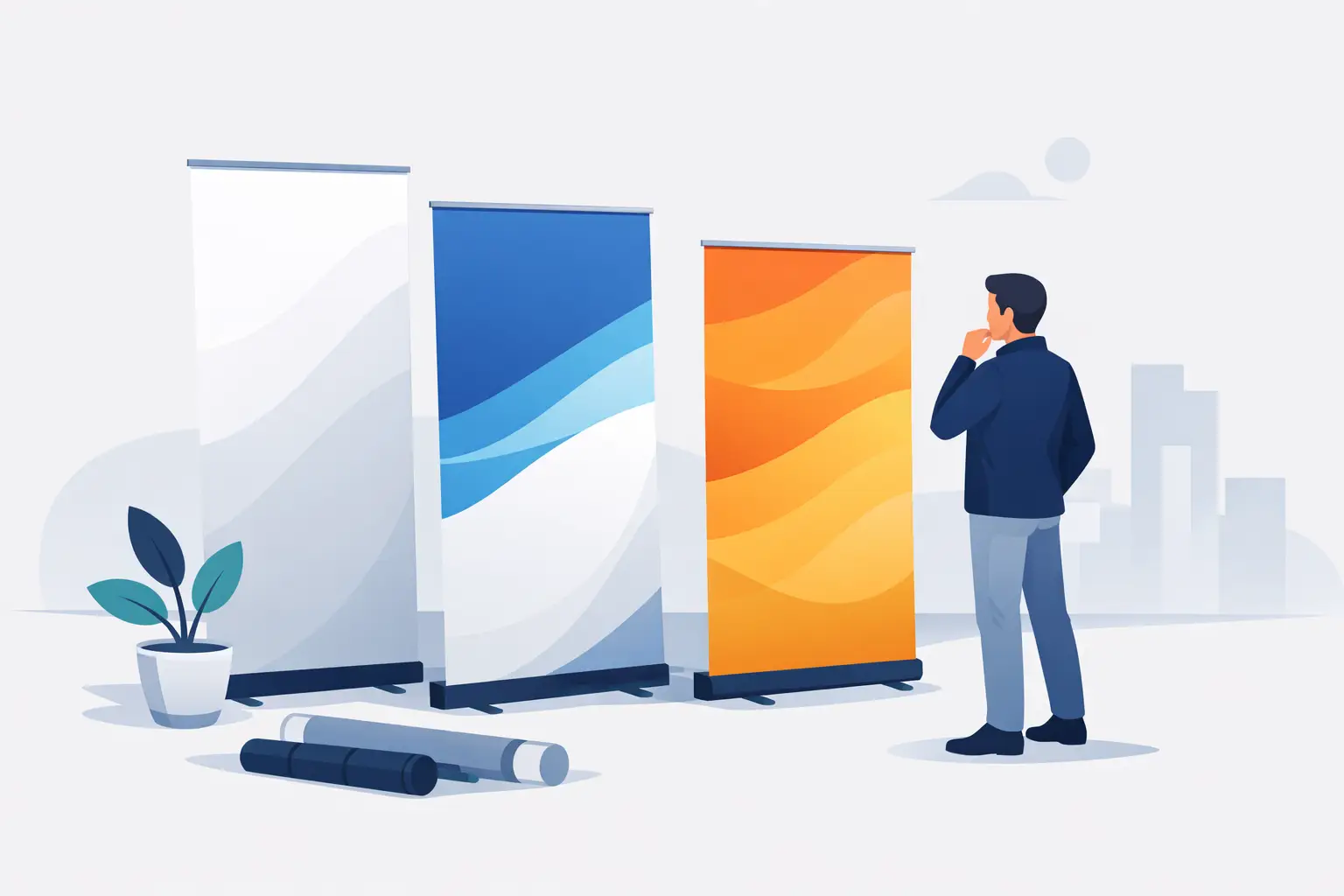 Cheap Pull Up Banners That Still Look Sharp