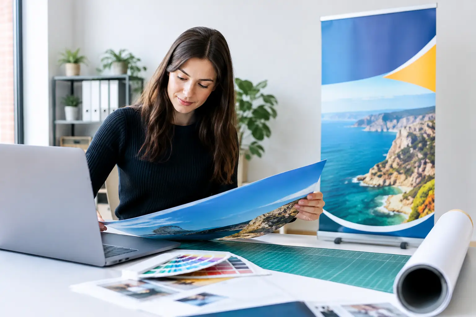 How to Prepare Artwork for Roller Banners