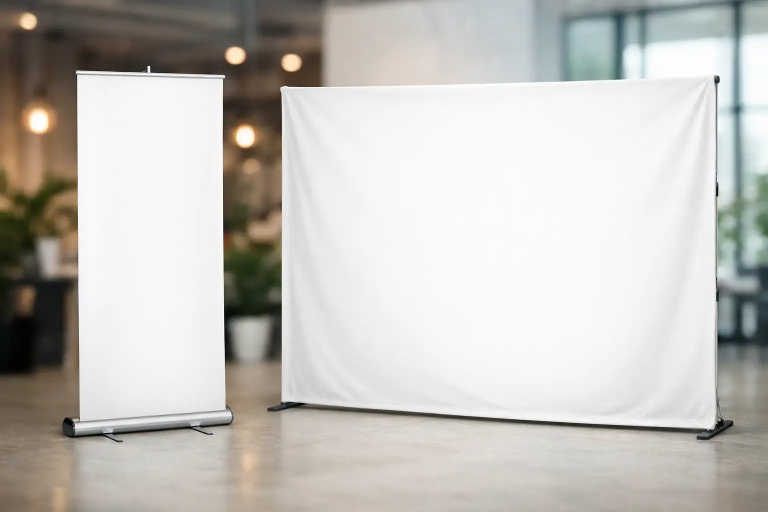 Roller Banner Versus Fabric Display: Which Fits?